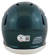 AJ Brown Autographed Philadelphia Eagles Speed Mini Helmet (BAS)