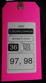 Michael B. Jordan Screen Worn Creed Adonis Johnson Shorts Change 36 Scene 97&98