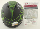 Tyler Lockett Autographed Seattle Seahawks Eclipse Mini Helmets - JSA