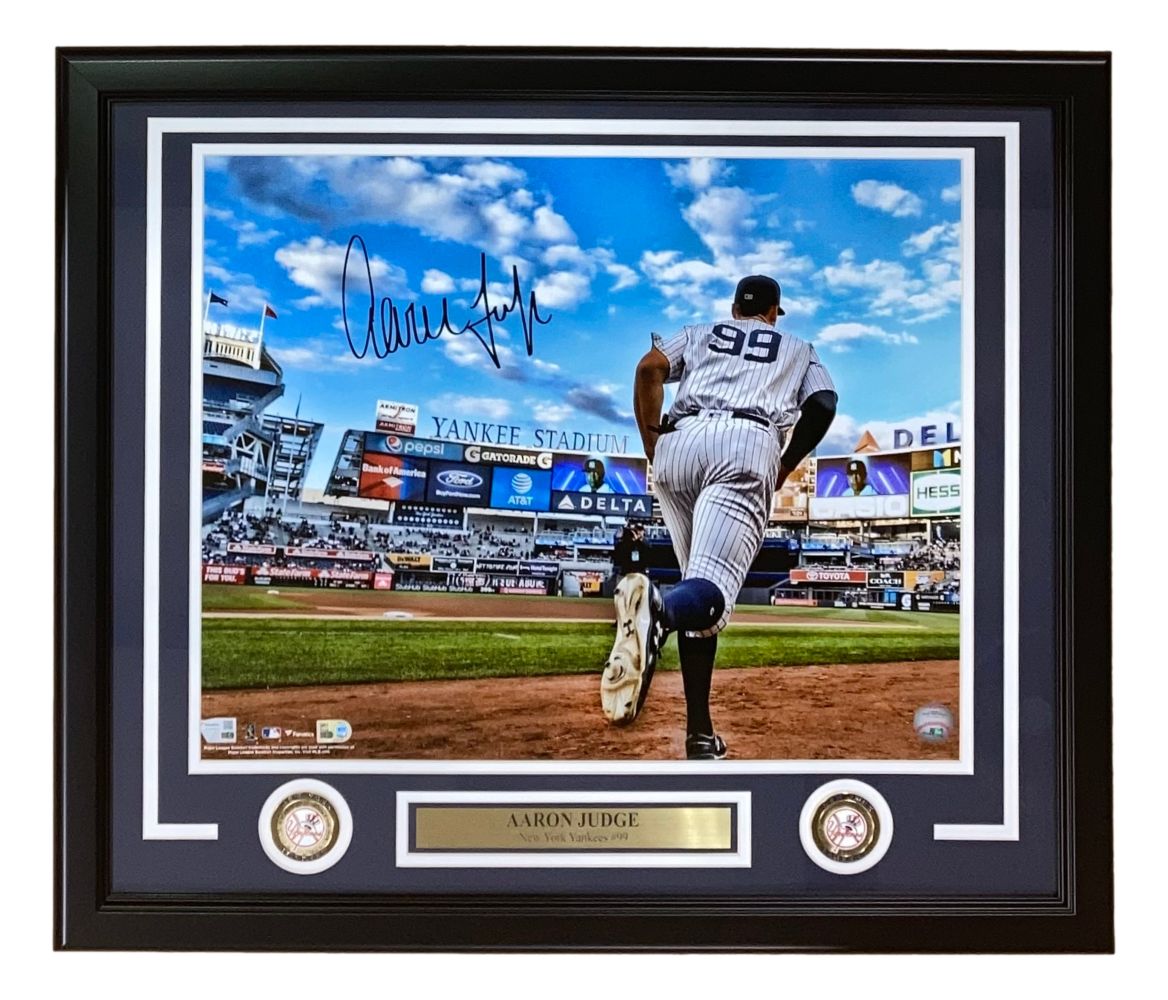 Aaron Judge Signed Framed 16x20 New York Yankees Photo Fanatics