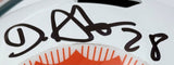 De'Von Achane Signed Miami Dolphins Full Size T/B Replica Speed Helmet BAS