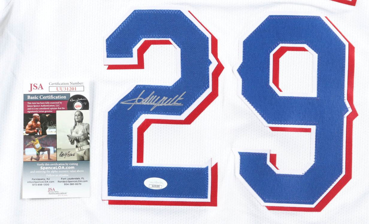 Adrian Beltre Signed Texas Rangers Nike Replica Jersey JSA