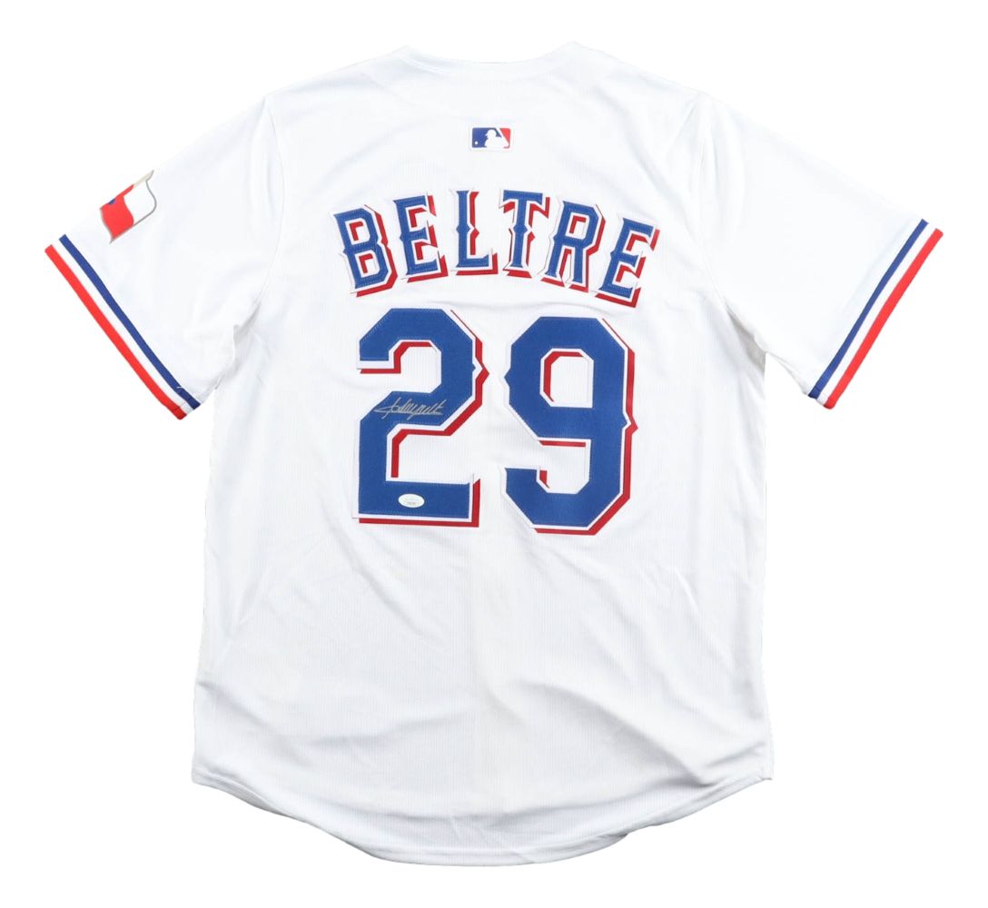 Adrian Beltre Signed Texas Rangers Nike Replica Jersey JSA