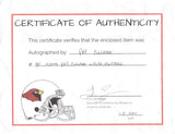 Cardinals Pat Tillman Authentic Signed Wilson White Panel Logo Football BAS LOA