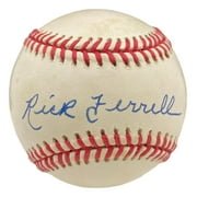 Rick Ferrell Red Sox Signed Official American League Baseball JSA AJ05577 - Sports Integrity