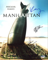 Manhattan (Rachel Brosnahan,Katja Herbers +1) Signed 11X14 Photo BAS #A09807