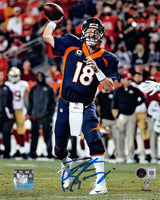 Broncos Peyton Manning Authentic Signed 8x10 Photo Autographed BAS #AG010017