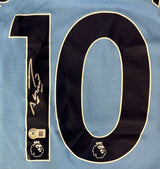 Sergio Aguero Signed Manchester City Puma Soccer Jersey 2 BAS