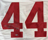 Ahmad Bradshaw New York Signed White Football Jersey Sports Integrity