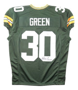 Ahman Green Green Bay Signed Green Pro Cut Football Jersey JSA QR Hologram