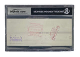 Al Davis Signed Oakland Raiders Bank Check #13370 Auto 10 BAS