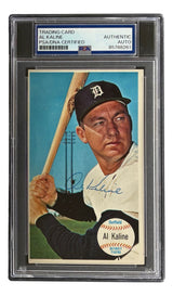 Al Kaline Signed 1964 Topps Giants #12 Detroit Tigers Card PSA/DNA