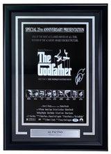 Al Pacino Signed Framed 11x17 The Godfather Photo PSA/DNA