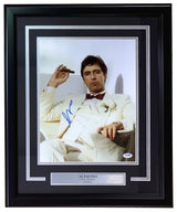 Al Pacino Signed Framed 11x14 Scarface Photo PSA/DNA