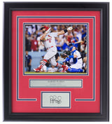Albert Pujols Framed 8x10 St. Louis Cardinals Photo w/ Laser Engraved Signature