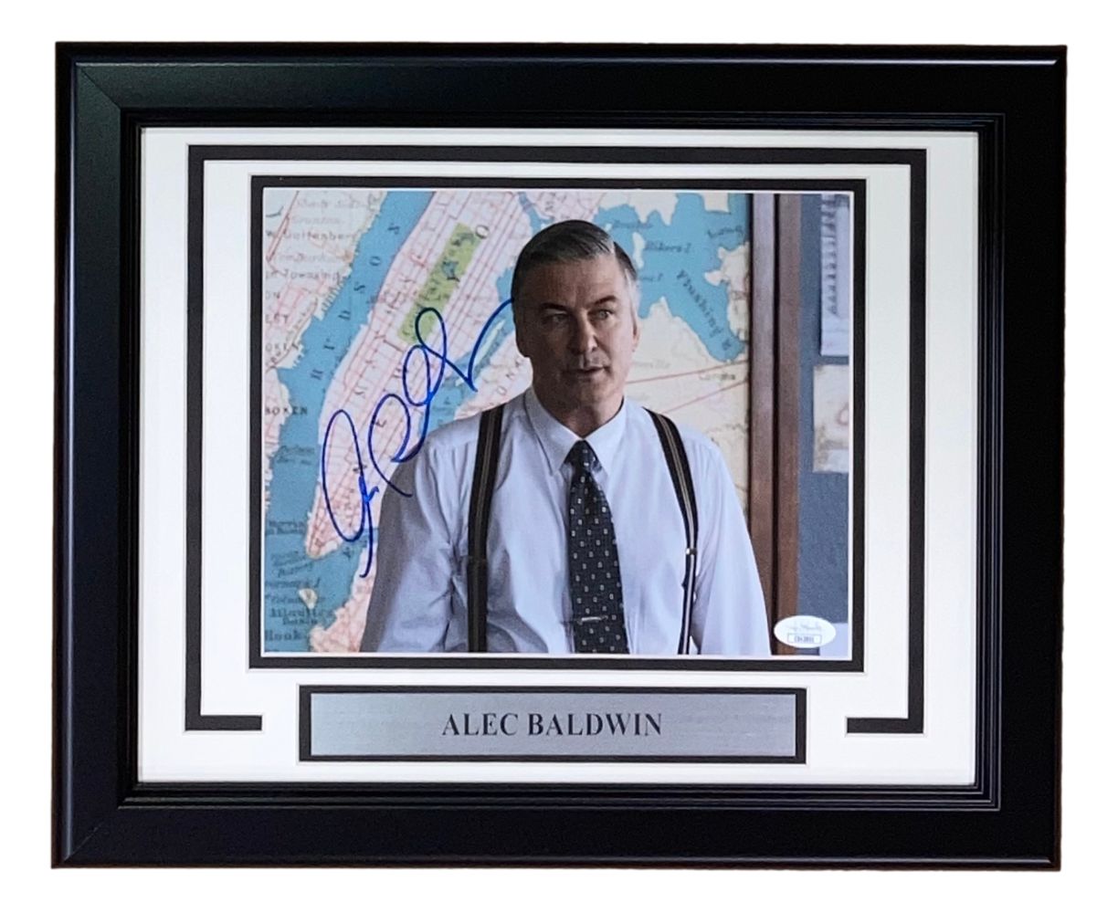 Alec Baldwin Signed Framed 8x10 Glengarry Glen Ross Photo JSA