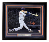 Alex Bregman Signed Framed 16x20 Houston Astros Photo BAS