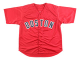 Alex Bregman Boston Signed Red Baseball Jersey BAS