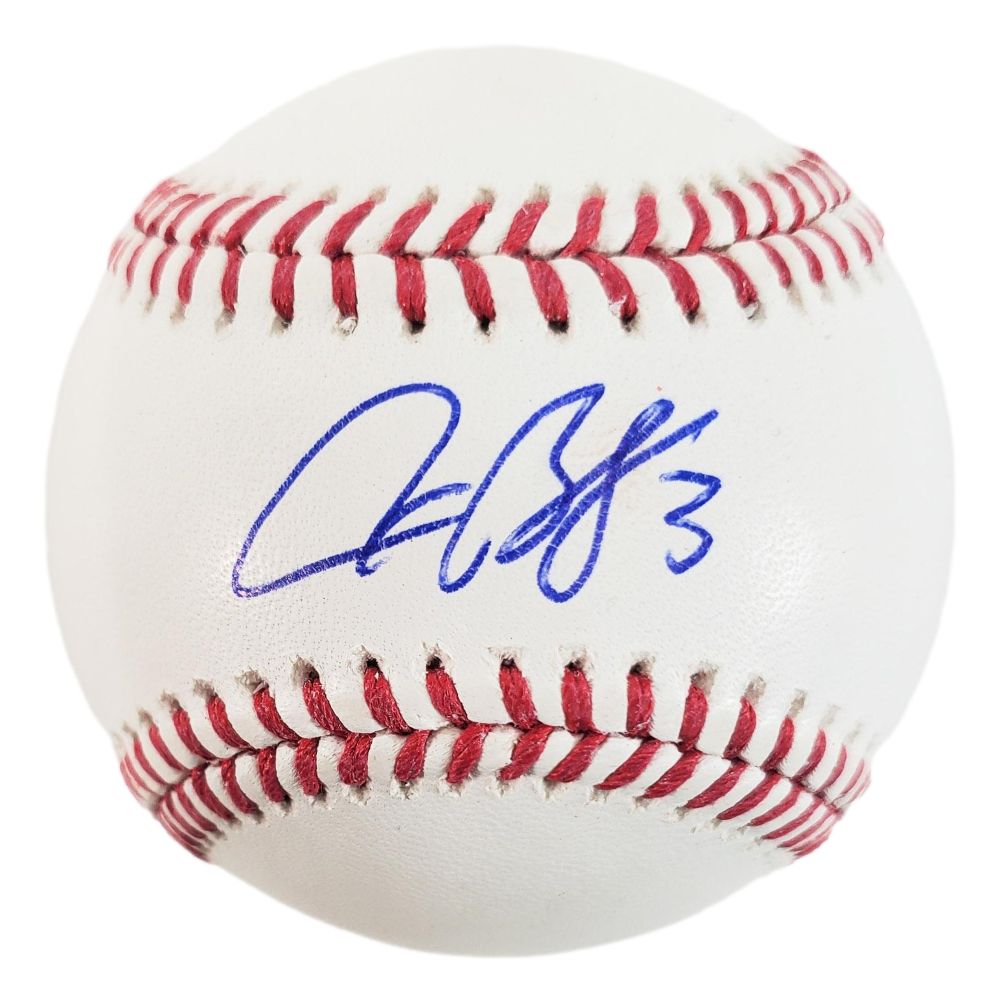 Alex Bregman Chicago Cubs Signed Rawlings Official MLB Baseball JSA QR