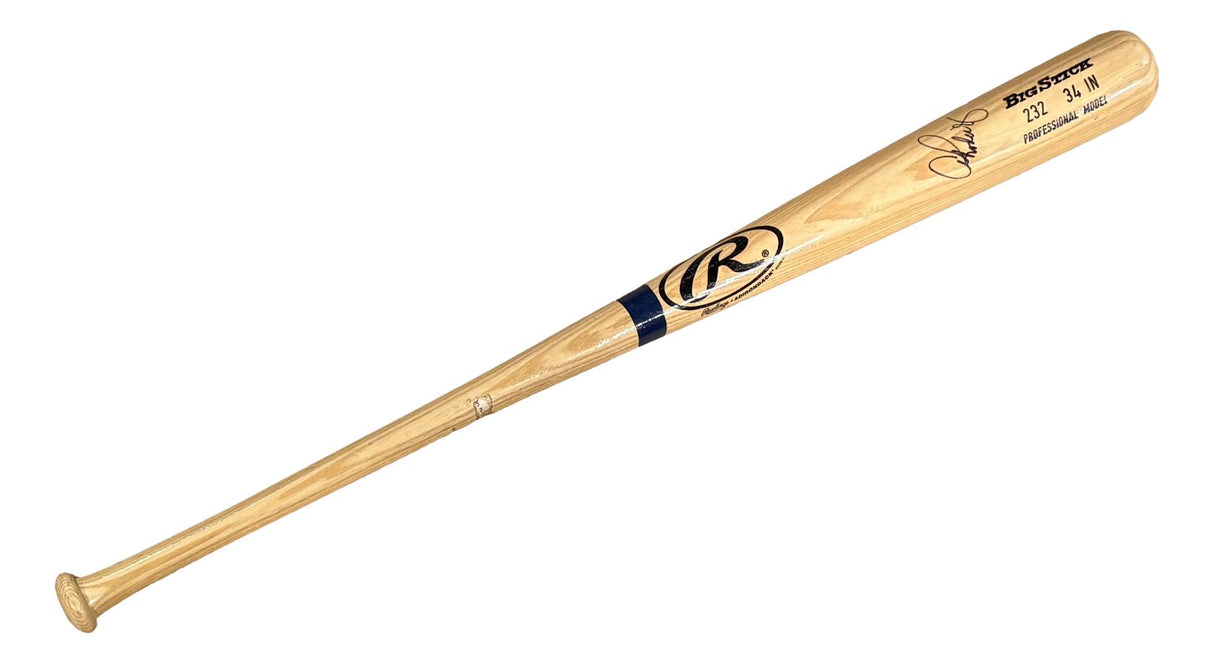 Alex Rodriguez New York Yankees Signed Tan Rawlings Baseball Bat JSA Hologram
