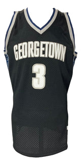 Allen Iverson Signed Georgetown Hoyas 1995 - 96 M&N College Vault Jersey JSA ITP - Sports Integrity