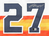 Jose Altuve Houston Signed Alternate White Baseball Jersey BAS
