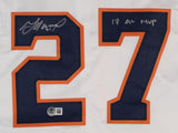 Jose Altuve Houston Signed White Baseball Jersey 17 AL MVP BAS