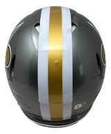 Alvin Kamara Signed Saints FS Flash Authentic Speed Helmet w/ Visor BAS