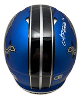 Amon-Ra St Brown Signed Detroit Lions FS Authentic Speed Helmet BAS
