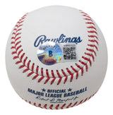 Andre Dawson Chicago Cubs Signed Official MLB Baseball HOF 2010 BAS