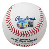 Andre Dawson Chicago Cubs Signed Official MLB Baseball The Hawk BAS