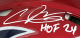 Andre Johnson Signed Houston Texans FS Authentic Speed Helmet HOF 24 BAS