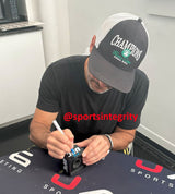 Jon Anik Signed MMA Fight Glove JSA Hologram