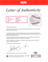 Ronald Reagan Authentic Signed Bobby Brown OAL Baseball PSA/DNA #AR02823