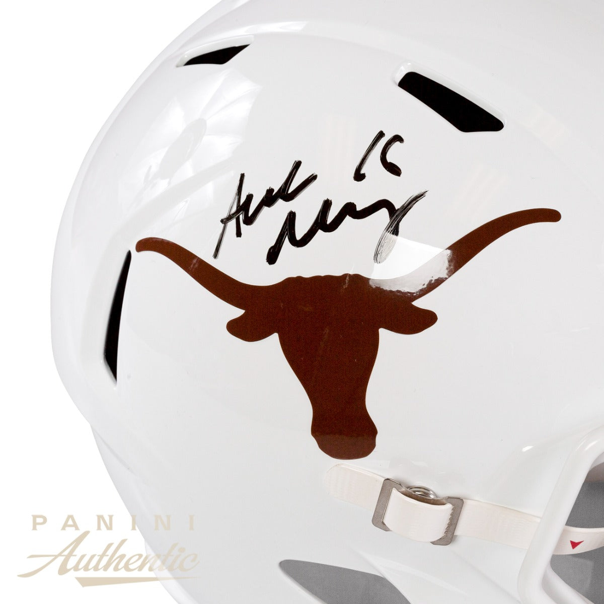 Arch Manning Signed Texas Longhorns Full Size Replica Speed Helmet Panini
