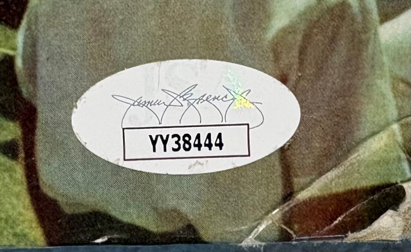 Arnold Palmer Signed Personal Golf Instructions 2-LP Record Cover JSA Hologram