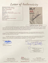 Arnold Palmer Signed Arnold Palmer Invitational White Golf Flag JSA LOA