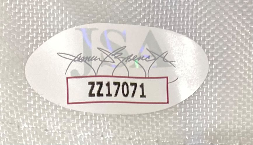 Arnold Palmer Signed Arnold Palmer Invitational White Golf Flag JSA LOA