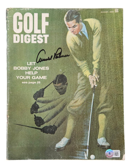 Arnold Palmer Signed August 1969 Golf Digest Magazine BAS LOA - Sports Integrity