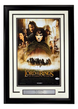Sean Astin Signed Framed 11x17 The Lord Of The Rings Fellowship Photo JSA