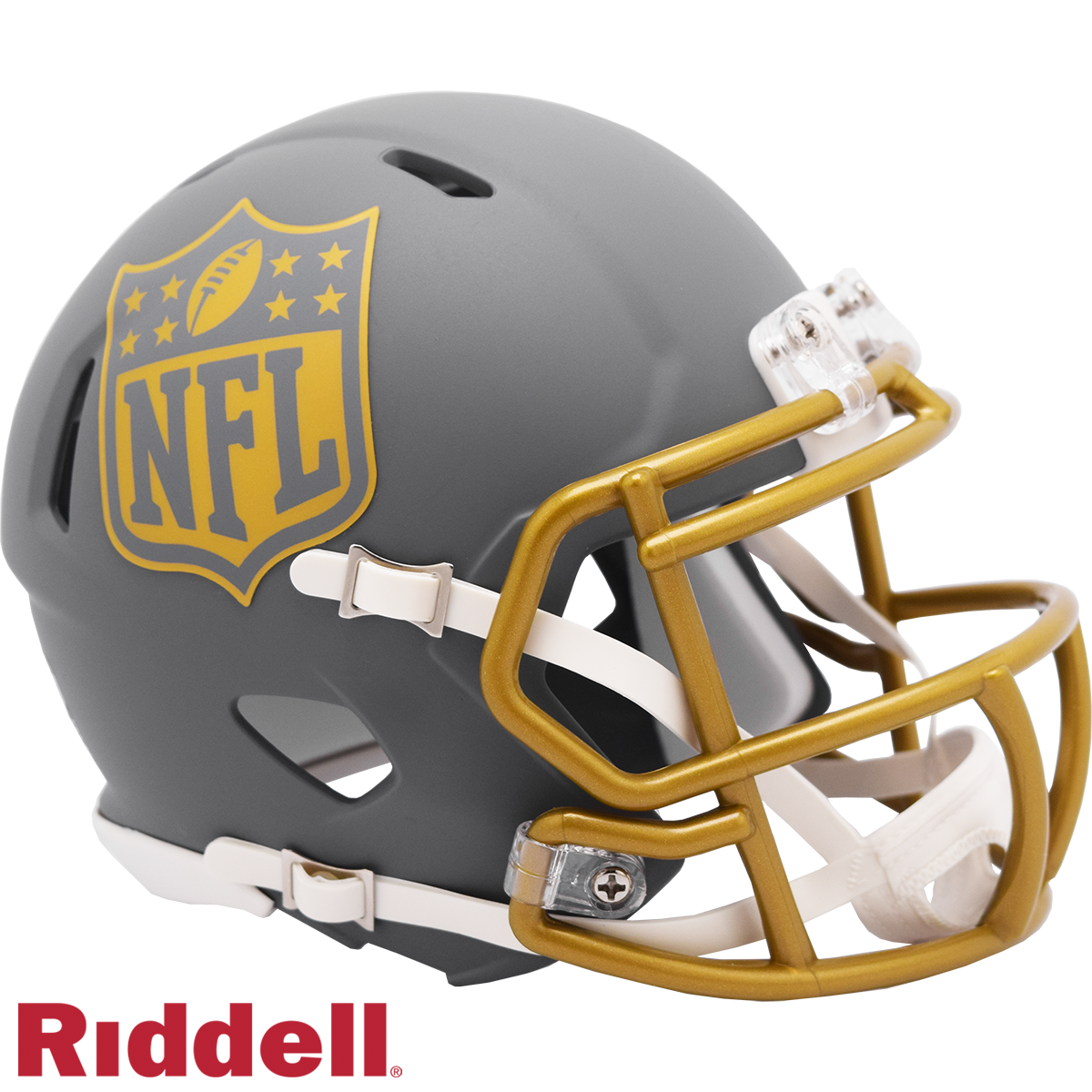 NFL Shield Slate Speed Mini Football Helmet