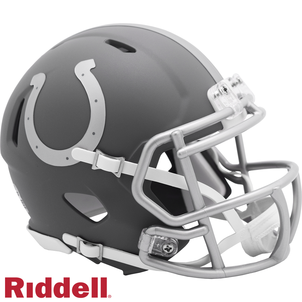 Indianapolis Colts Slate Speed Mini Football Helmet