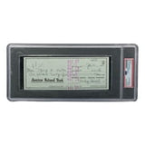 Stan Musial St. Louis Cardinals Signed Bank Check PSA/DNA 85025588 - Sports Integrity