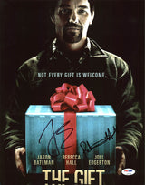Joel Edgerton & Rebecca Hall The Gift Authentic Signed 11X14 Photo PSA #Z92246