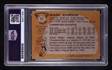 Magic Johnson Signed 1981 Topps #21 (PSA | Autograph Graded PSA 10)