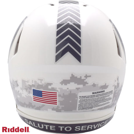 Buffalo Bills 2024 Salute to Service Riddell Speed Authentic Football Helmet