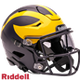 Michigan Wolverines Primary Speed Midi Speedflex Football Helmet
