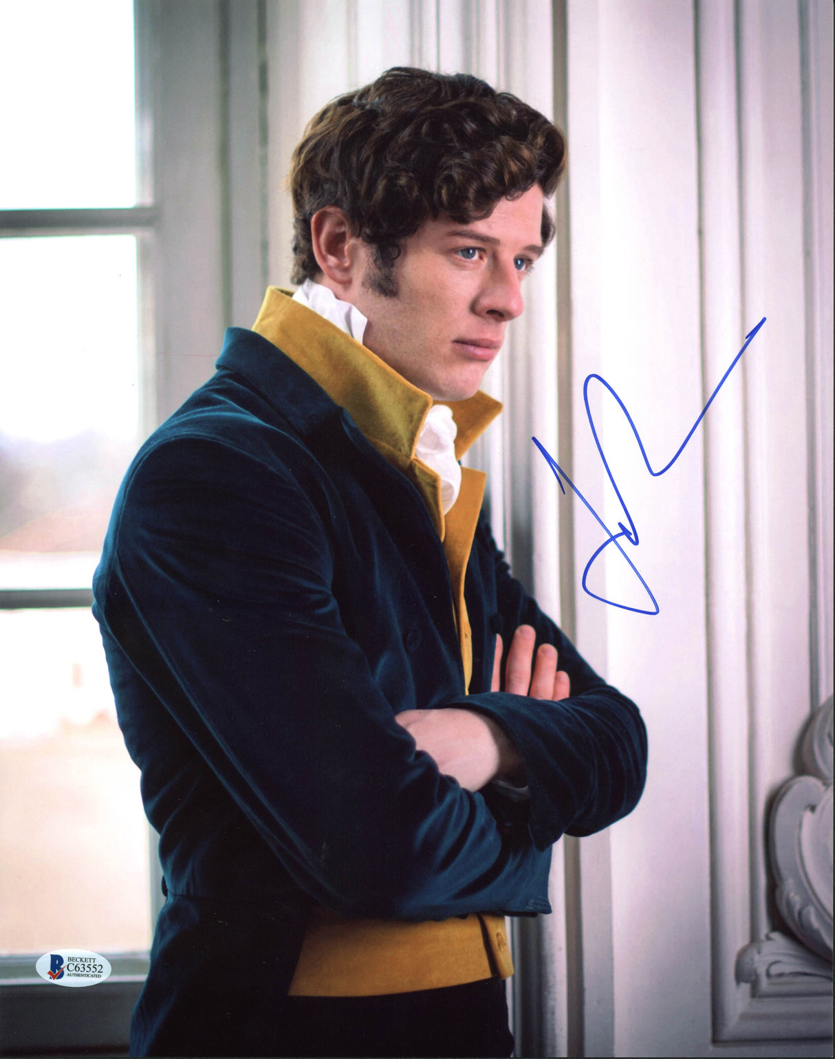 James Norton War & Peace Authentic Signed 11X14 Photo Autographed BAS #C63552