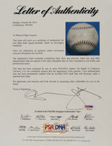 Babe Ruth New York Yankees 1925 Signed Official American League Baseball PSA+JSA