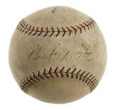 Babe Ruth New York Yankees 1925 Signed Official American League Baseball PSA+JSA